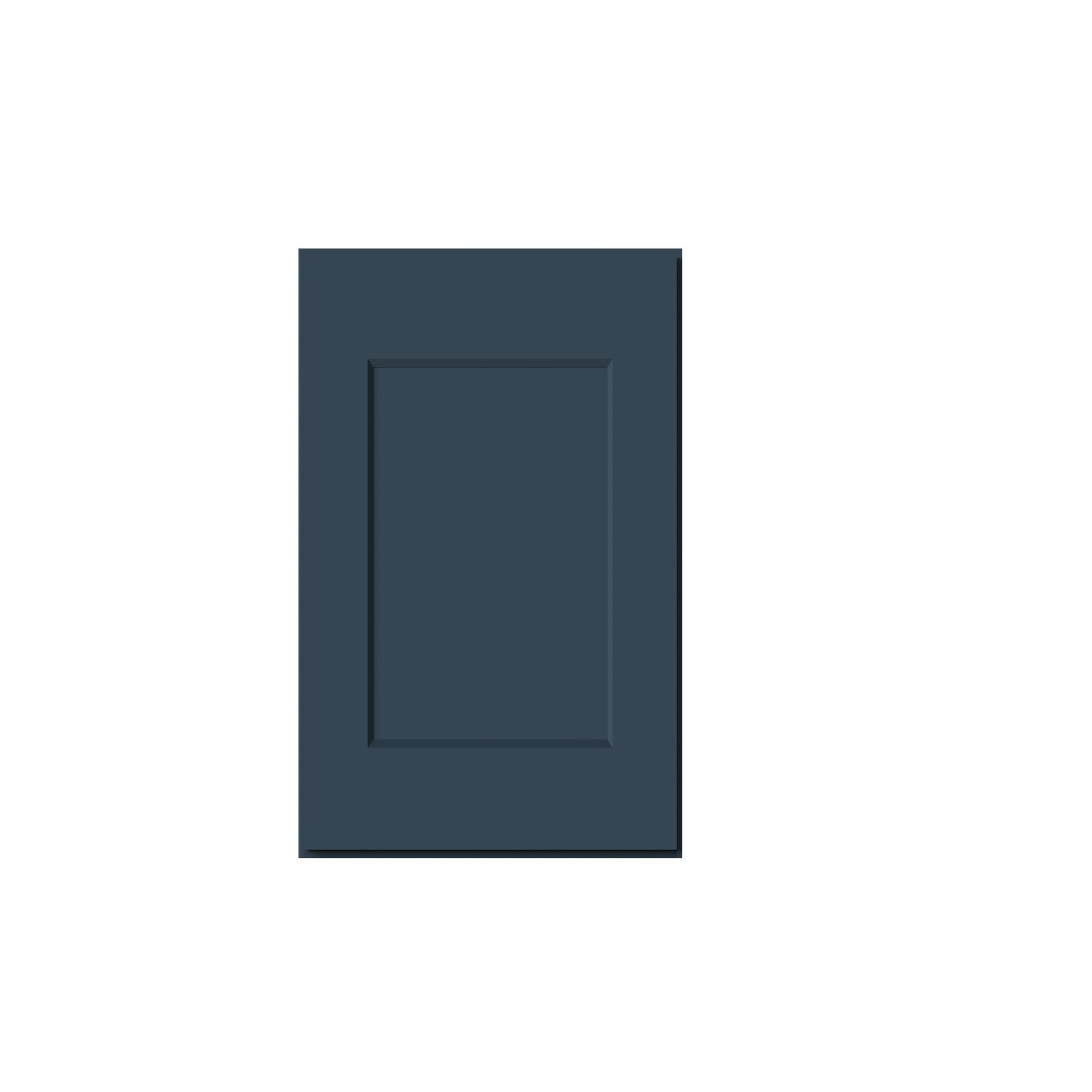 Alt View 1. Boyel Living - 18-in W x 18-in H x 12-in D Shaker RTA Kitchen Wall Cabinet with Soft-Close - Charcoal Blue.