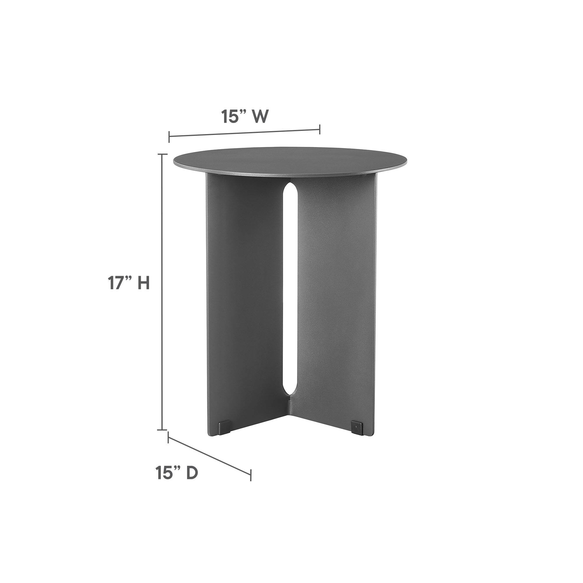 15" W  
17" H  
15" D
