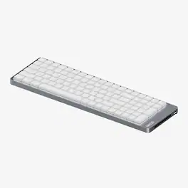 Lofree - Flow2 100-Key Triple-Mode Low-Profile Wireless Mechanical Keyboard with Void Silent Linear Switches - White