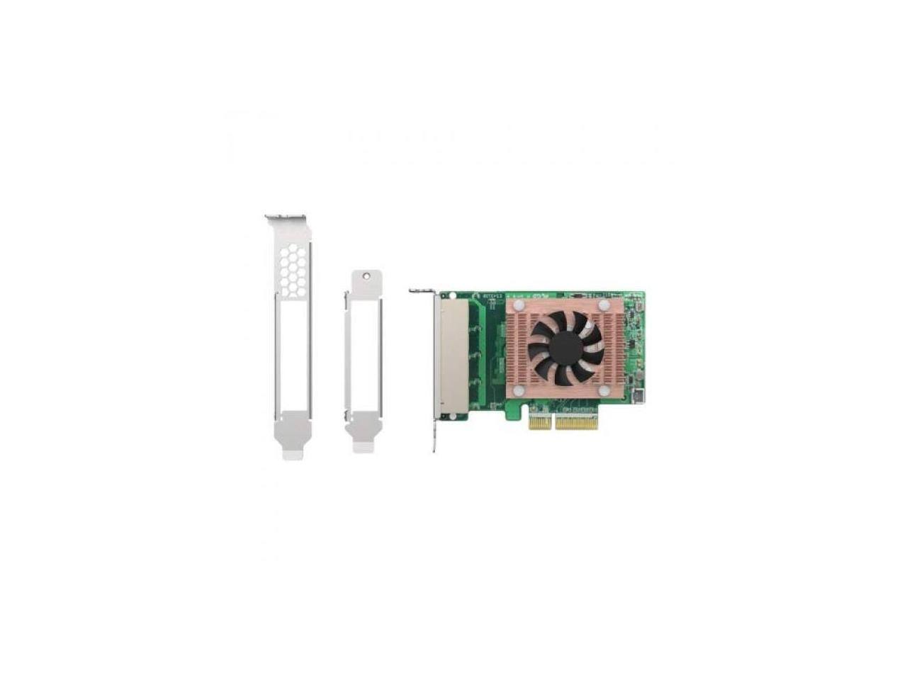 Alt View 2. QNAP - QNAP QXG-2G4T-I225 Quad-Port 2.5 GbE Network Expansion Card.