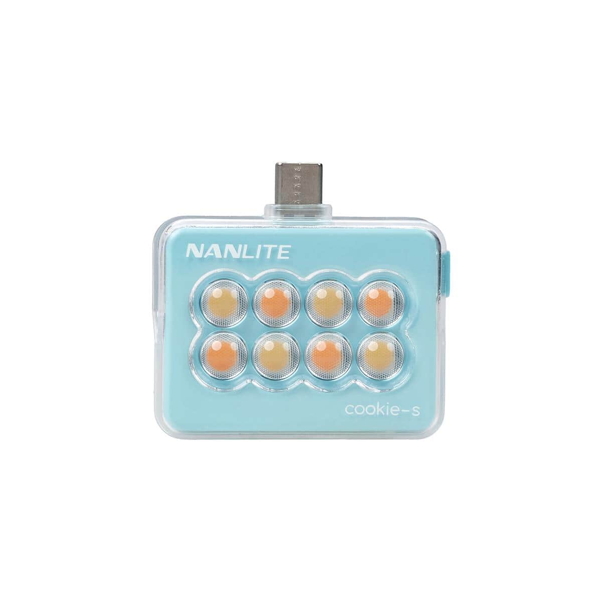 NANLITE - cookie Warm White USB-C Mini Square LED Light, Cyan Blue price history on PriceWatchPro