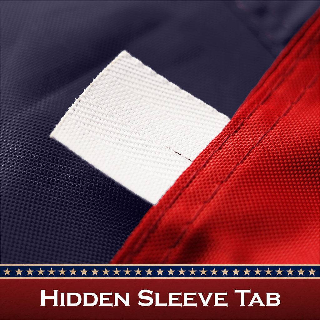 HIDDEN SLEEVE TAB