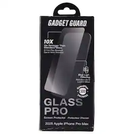 Gadget Guard - Glass PRO Screen for iPhone 17 Pro Max/16 Pro Max (Blue Light) - Clear