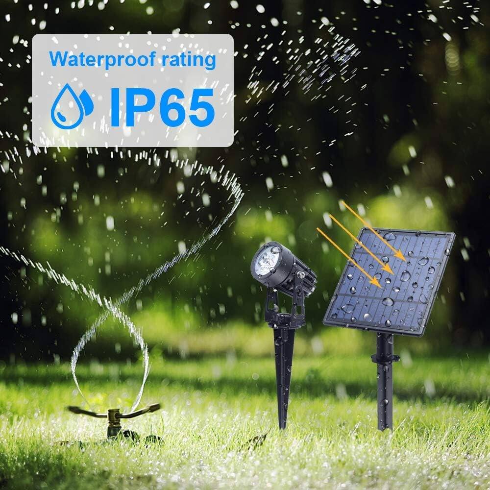 Waterproof rating  
IP65