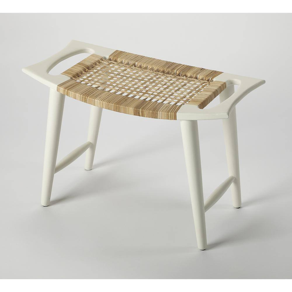Alt View 1. Butler Specialty - Tristan Stool - White.