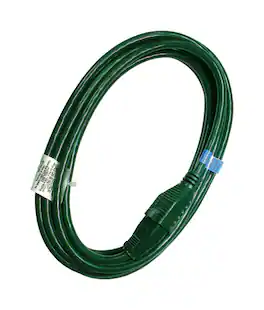ProjeX - Indoor or Outdoor 15 ft. L Extension Cord 16/3 - Green