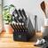 Alt View 1. Henckels - HENCKELS Graphite 14-pc Self-Sharpening Block Set - Black - Black.