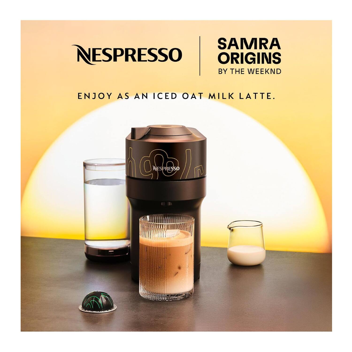 Nespresso Vertuo Pop+ Samra Origins Coffee and Espresso Maker (Buna ...