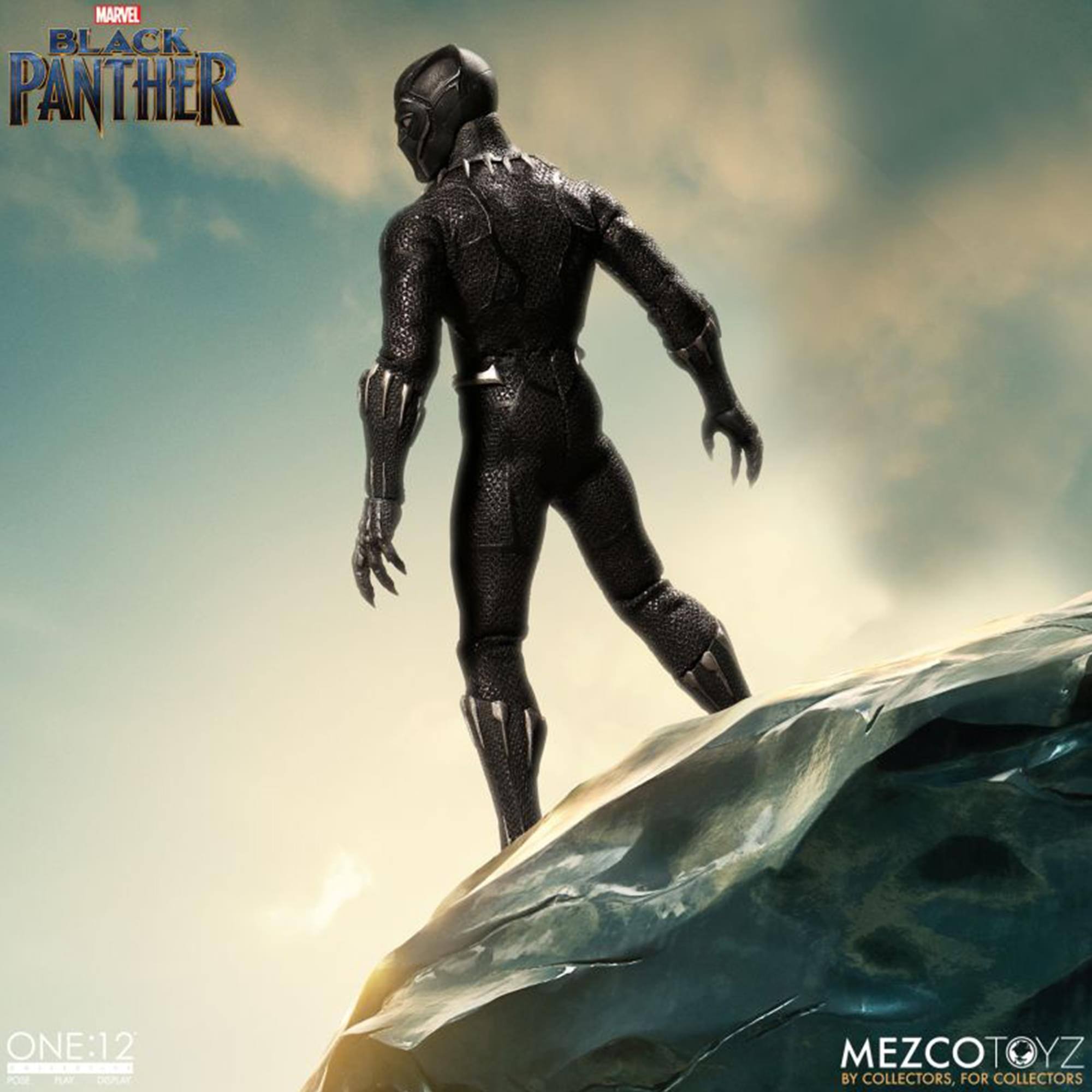 MARVEL BLACK PANTHER ONE:12 PEAF DOPLAY MEZCOTOYZ BY COLLECTORS, FOR COLLECTORS