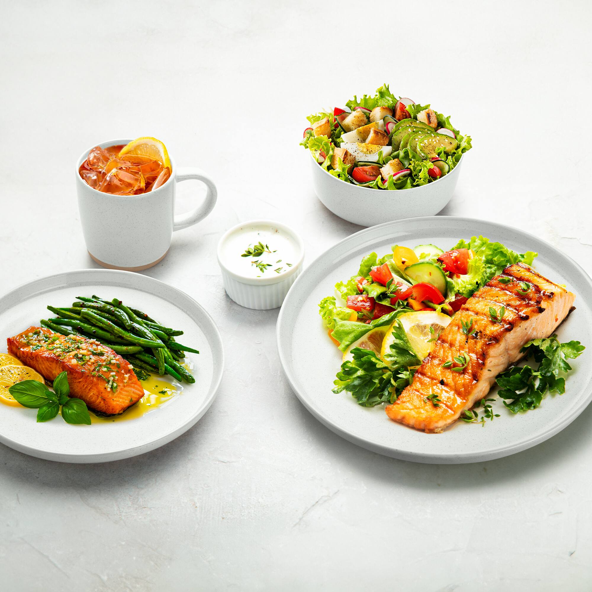 Alt View 2. Zulay Kitchen - Zulay Kitchen Terra Stoneware 16-Piece Dinnerware Set, Artisanal Ceramic Plates and Bowls Set Crafted at 2300℉ - White.