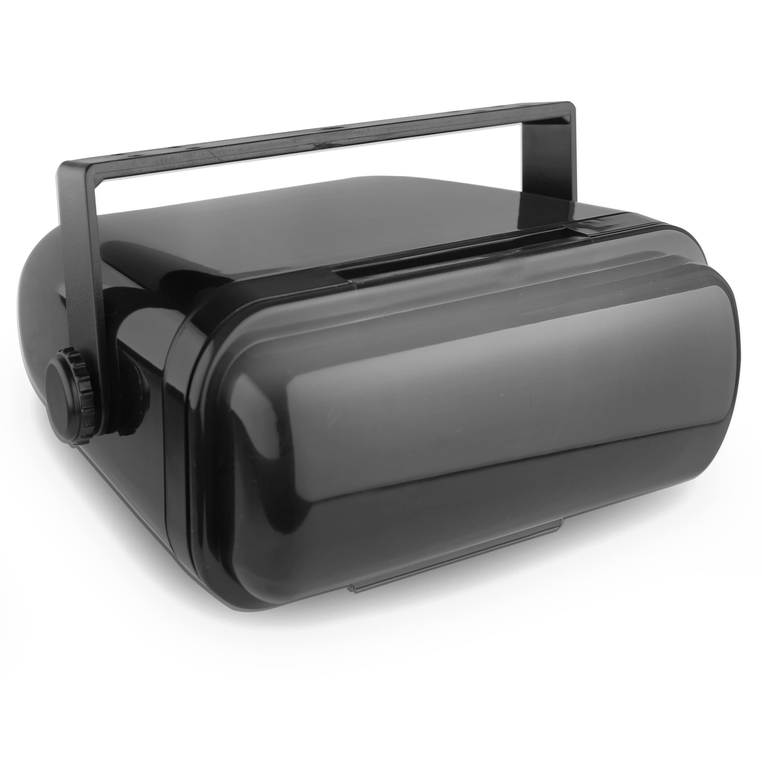 Front. Pyle - Pyle PLMRCB3 Universal Marine Stereo Cover, Water Resistant Boat Radio Protector with Flip-Up Door.