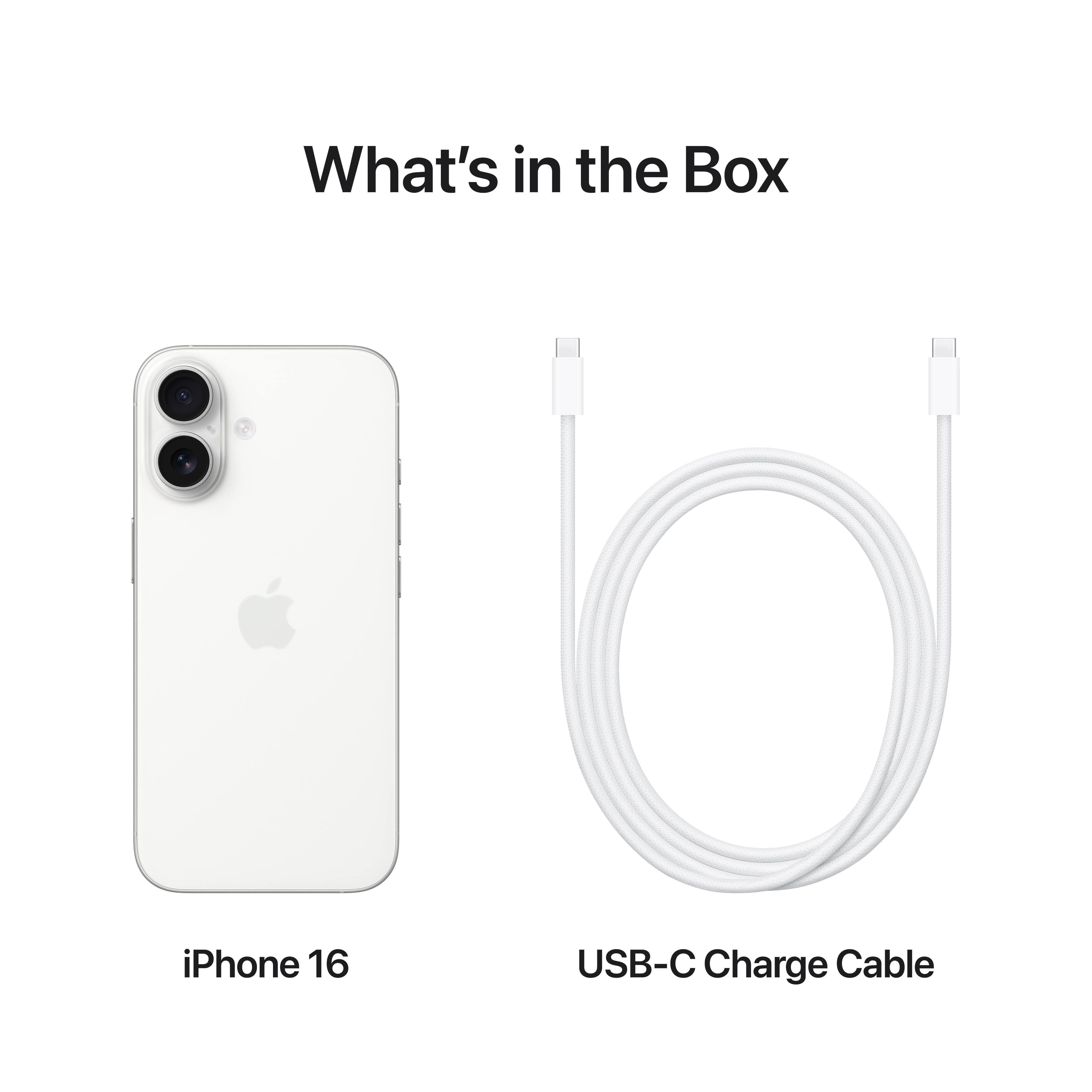 What's in the Box: iPhone 16 USB-C Charge Cable