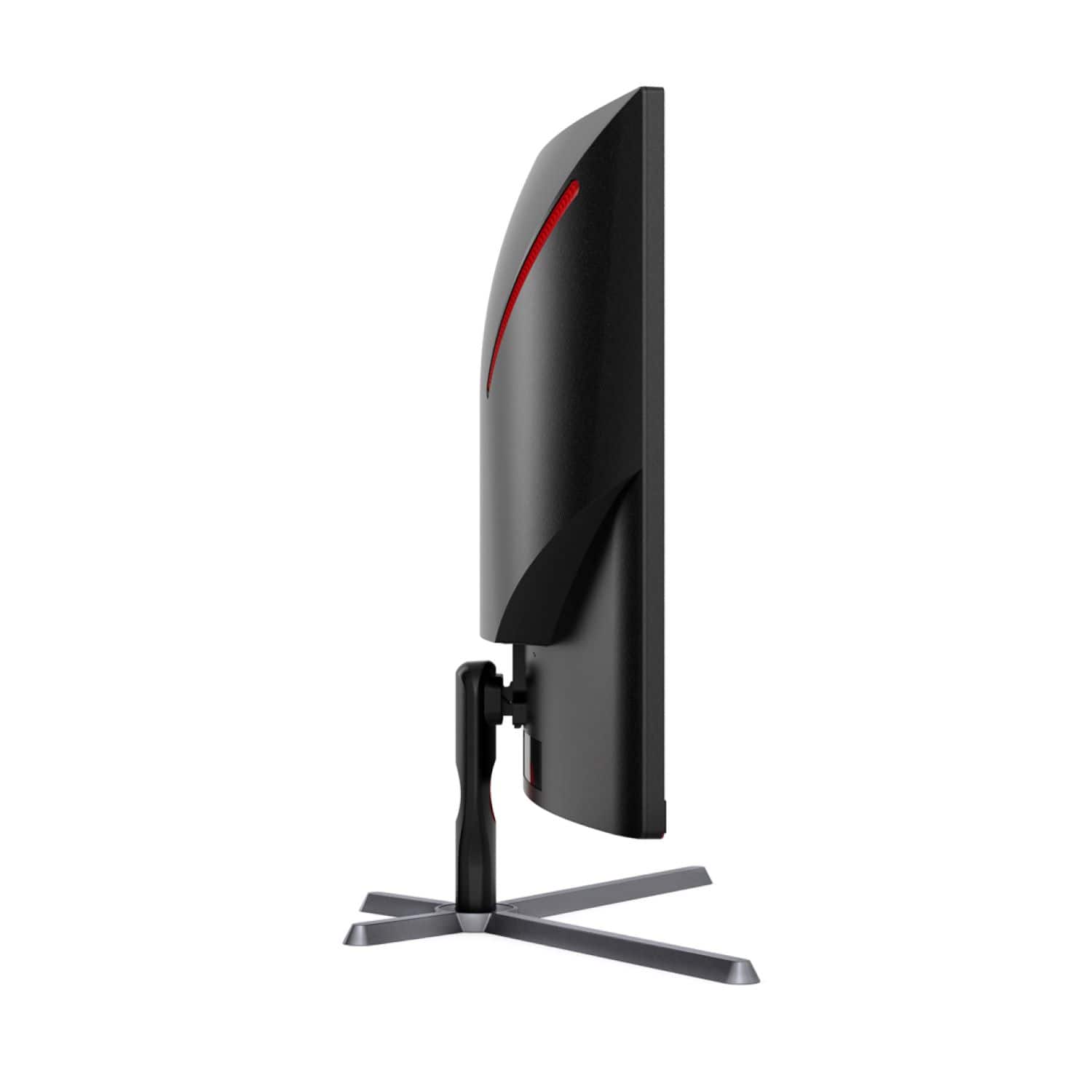 Alt View 12. AOC - CQ32G3SE 32" LCD Curved QHD FreeSync Premium Monitor - Black/Red.