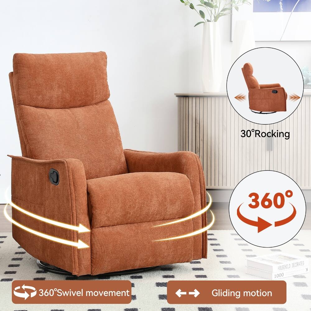 30° Rocking  
360° Swivel movement  
Gliding motion  
HOUSEHOLD DECORATES K 1000