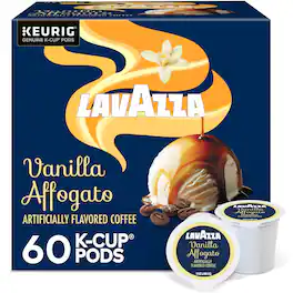 Lavazza - Vanilla Affogato Keurig K-Cup® Pods, Light-Medium Roast, 100% Arabica (60 Pods)