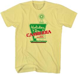 PopMarket - Dead Kennedys - Dead Kennedys - Holiday in Cambodia T-Shirt - Medium Yellow TS0008DKA2 - APPAREL - Multicolor