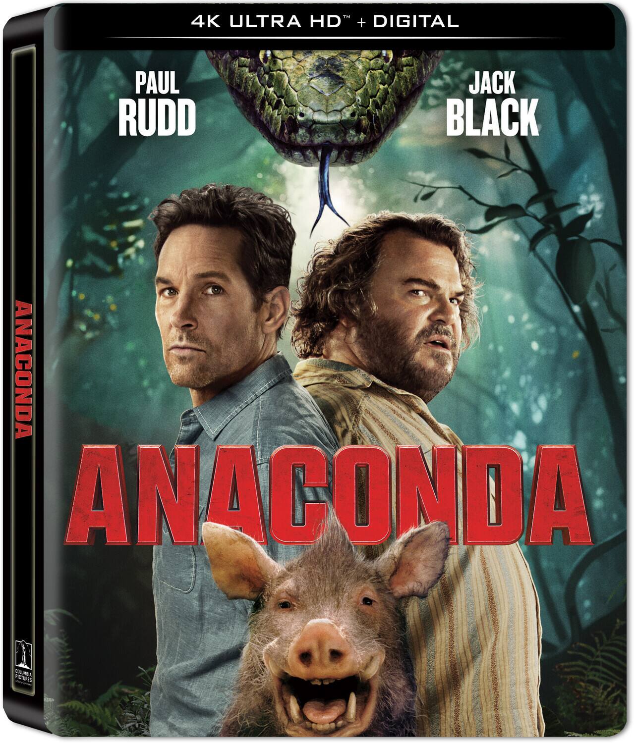 Alt View 1. Anaconda (Steelbook)   - 4K Blu-Ray.