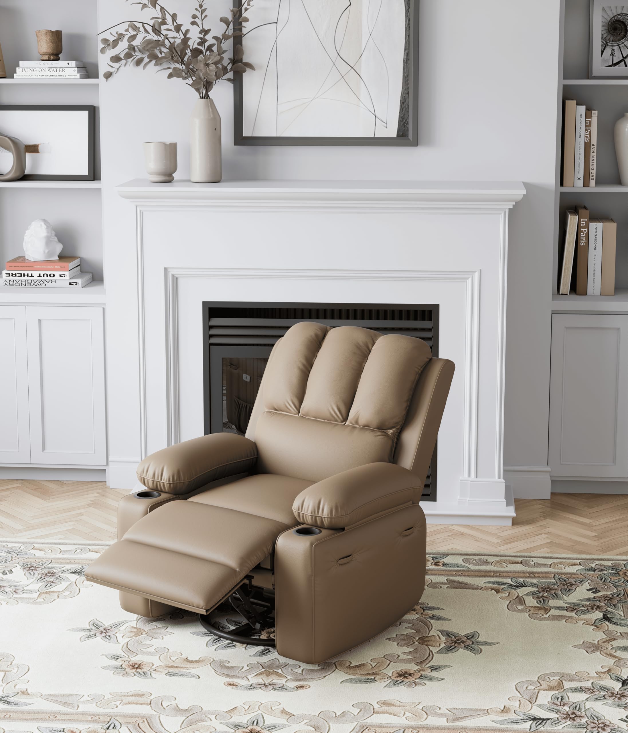 Certainly! Here is the corrected and grouped text from the image:

**Left Shelf:**
- LIVING ON WATER
- LIVING ON WATER

**Fireplace Mantle:**
- LIVING ON WATER
- LIVING ON WATER

**Right Shelf:**
- In Paris
- In Paris
- In Paris

**Books on the Right Shelf:**
- In Paris
- In Paris
- In Paris

**Text on the Image:**
- LIVING 7S EATER
- - 3 Paris : I : In aris I I ..... OUT N ANYEOYVE .0 CMME