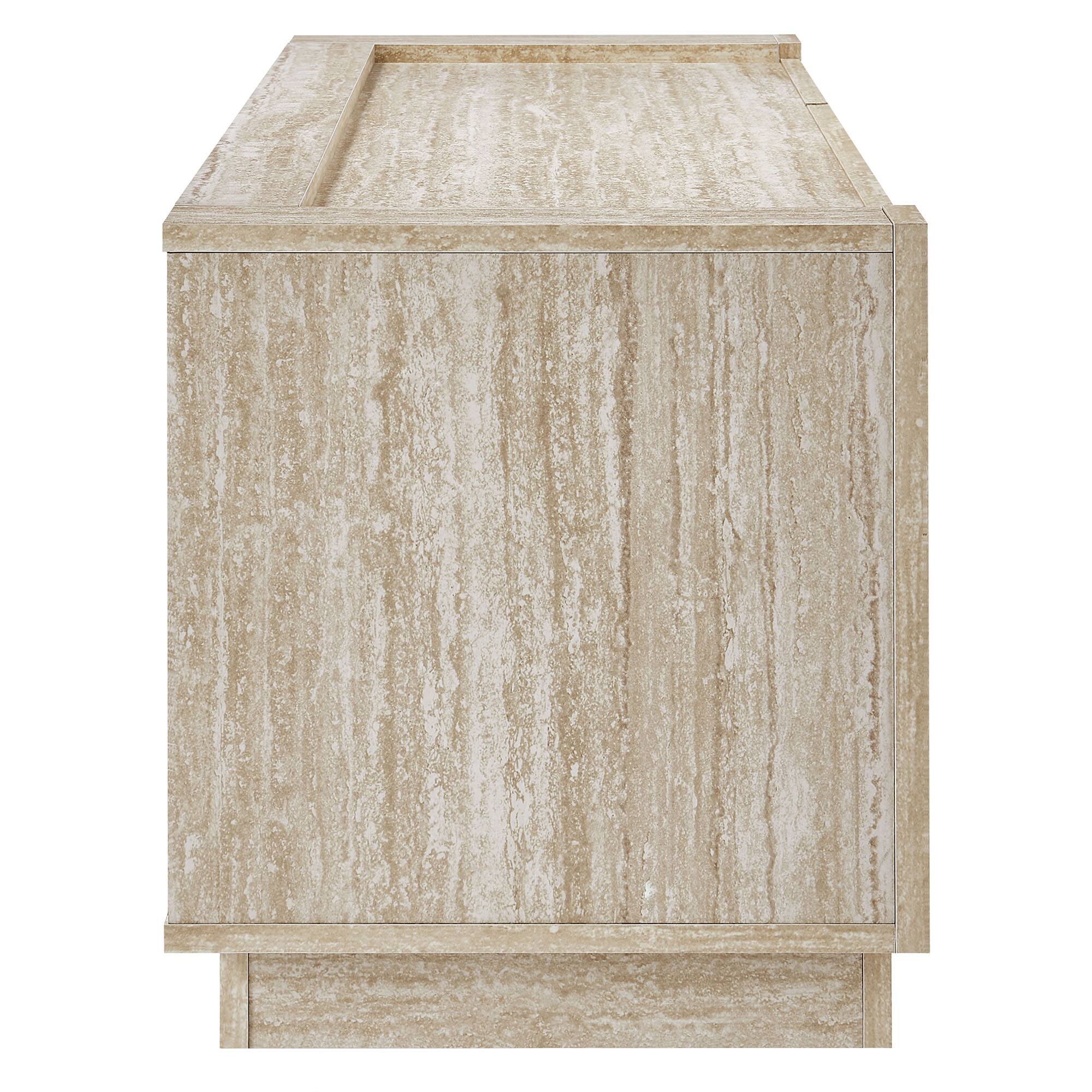 Alt View 2. Modway - Hollis 59" Travertine TV Stand by Modway - Travertine.