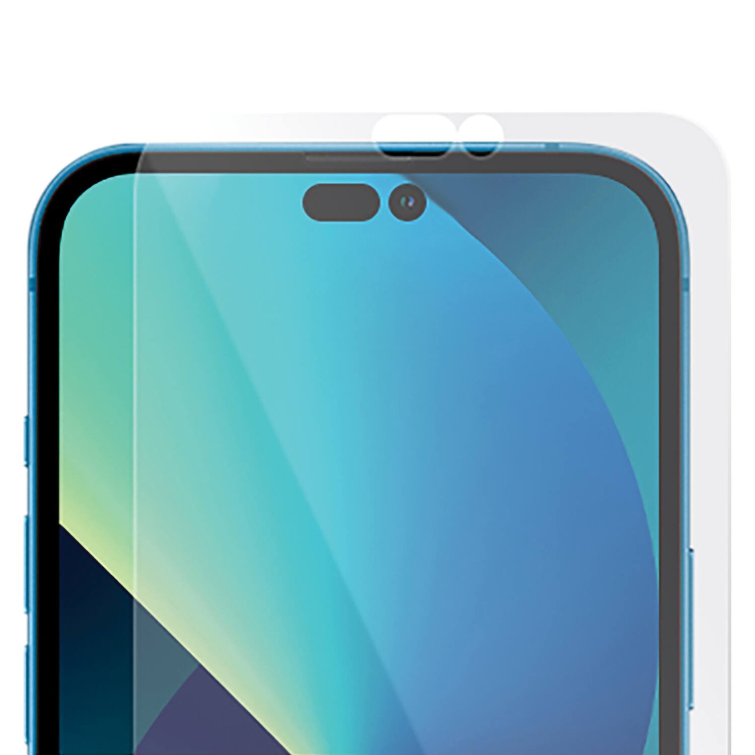 Angle. Cellhelmet - Tempered Glass $100 Coverage iPhone 14 Pro - Clear.