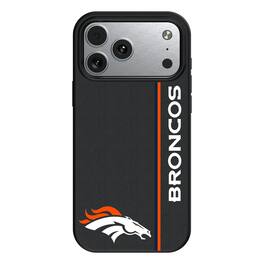 Keyscaper - NFL - Denver Broncos - iPhone Magnetic Bump Case - 15 Pro - Black