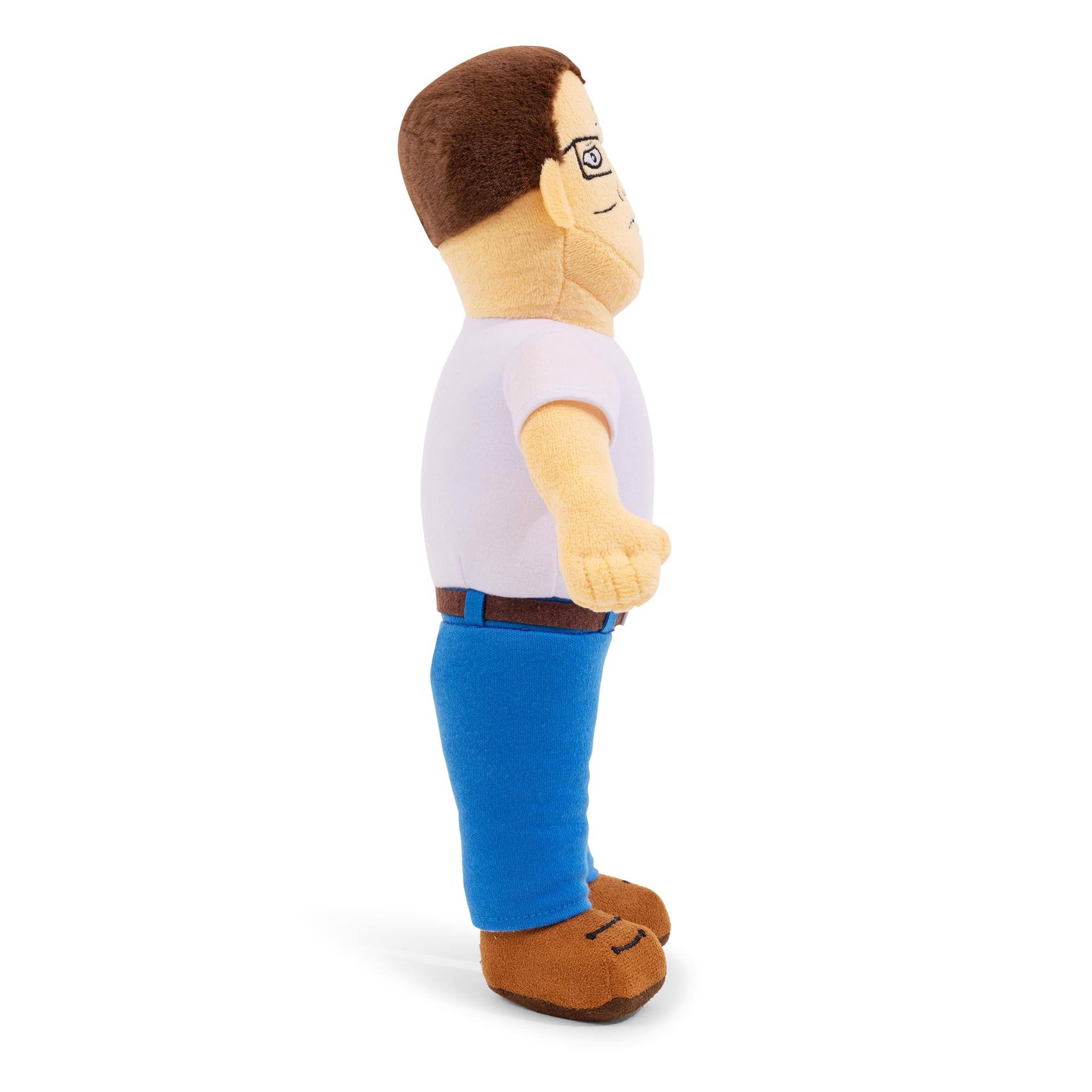 Alt View 10. Toynk - King Of The Hill Hank Hill 12-Inch Collector Plush - Multi-Colored.