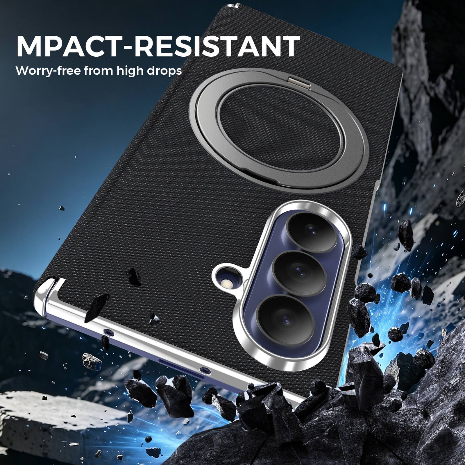 MPACT-RESISTANT  
Worry-free from high drops