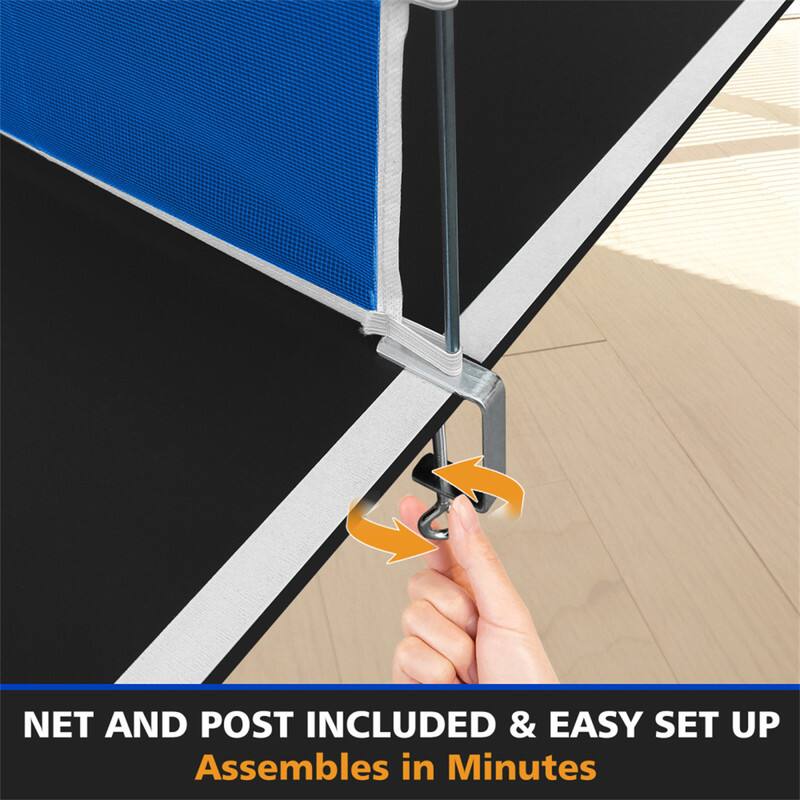 NET AND POST INCLUDED & EASY SET UP  
Assembles in Minutes