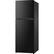 Angle. Frigidaire - 10 Cu. Ft. Garage Ready Top Freezer Apartment-Size Refrigerator - Black.