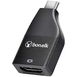 Bonelk - Compact USB-C to 4K HDMI Adapter - Black