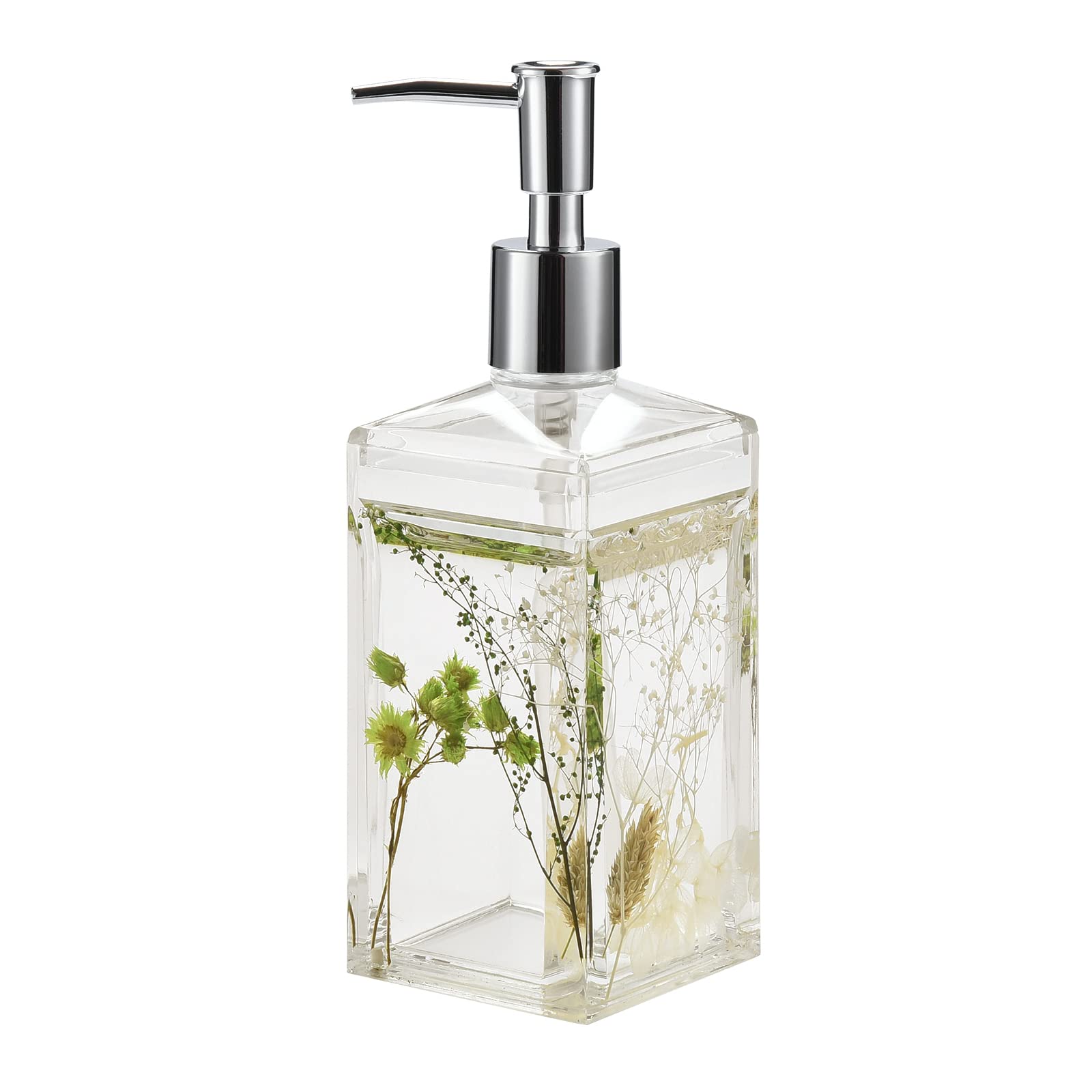 Alt View 2. Earthley Blooms - Piece Liquid d Floating Motion Bathroom Vanity Accessory Set Garden Botanic Toothbrush Holder Tumbler Soap - 1-piece Conch.