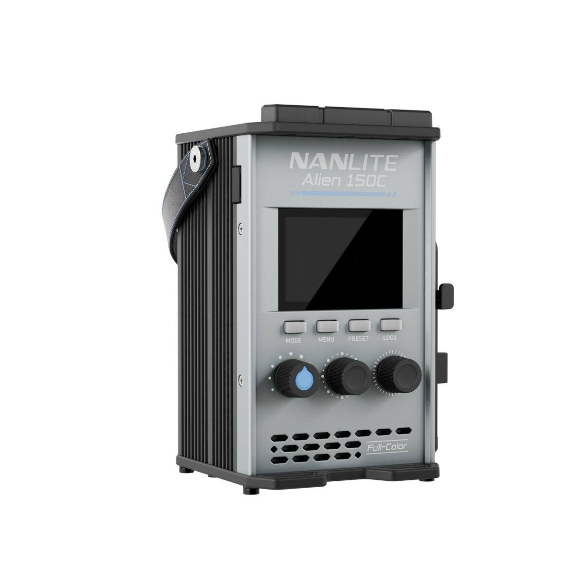 NANLITE Alien 150C  
MODE MENU PRESET LOCK Full-Color