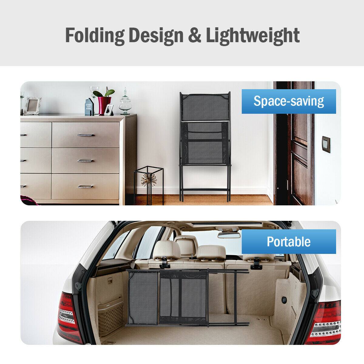 Folding Design & Lightweight

Space-saving

Portable