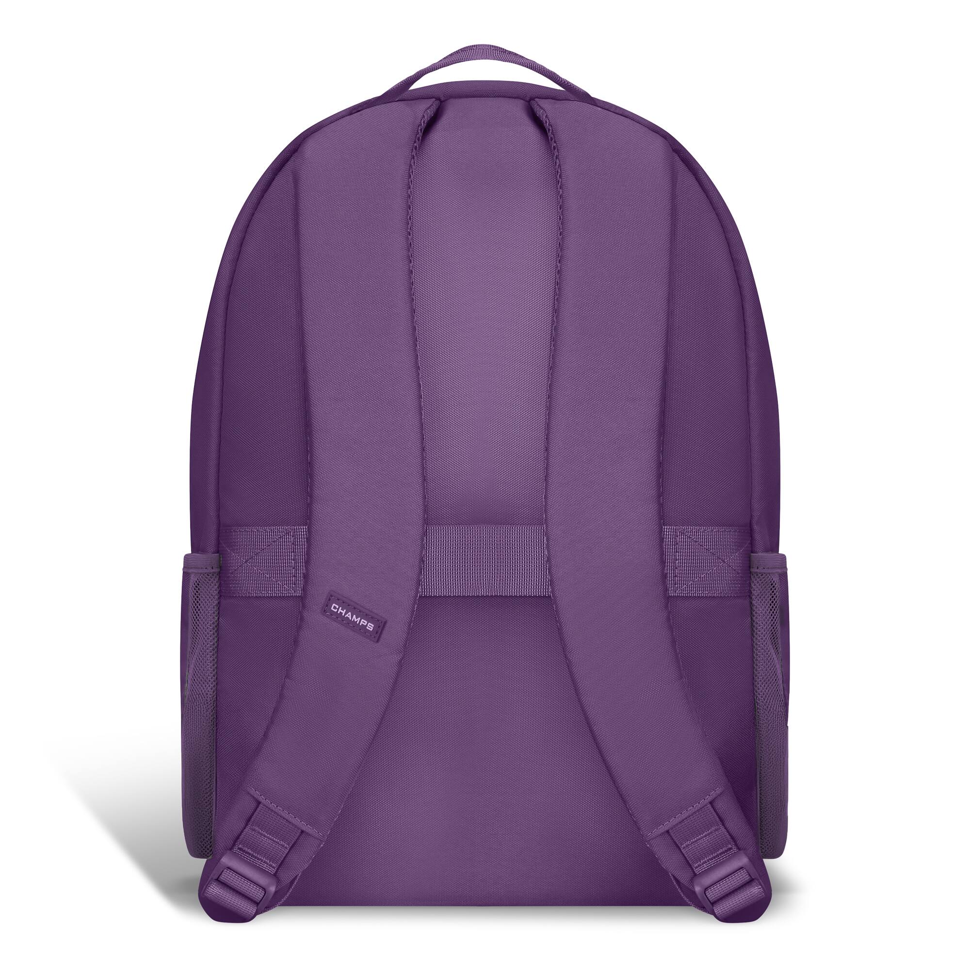 Back. Champs - Onyx Essential Laptop Backpack - Purple.