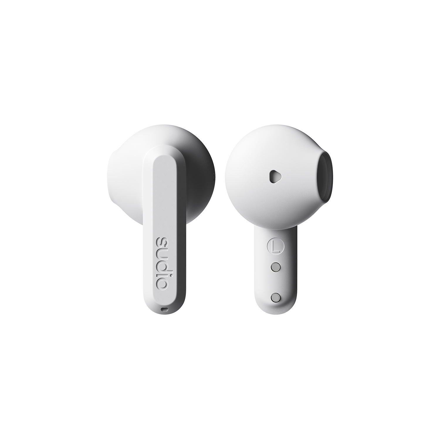 Left. Sudio - Sudio A3 True Wireless - White - White.