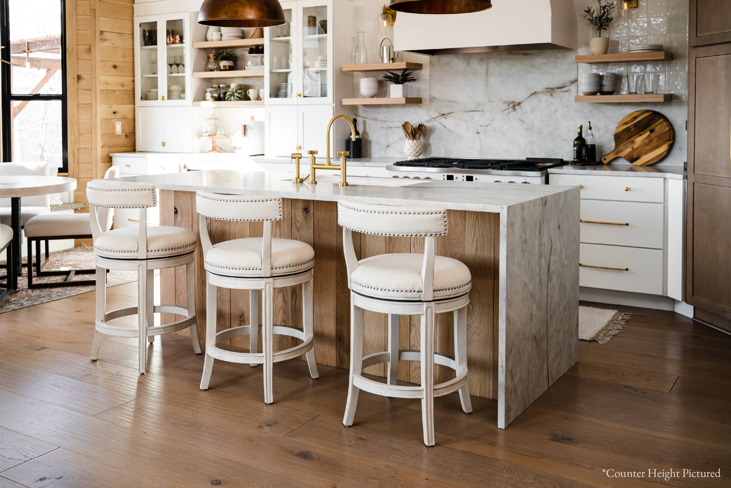 *Counter Height Pictured
