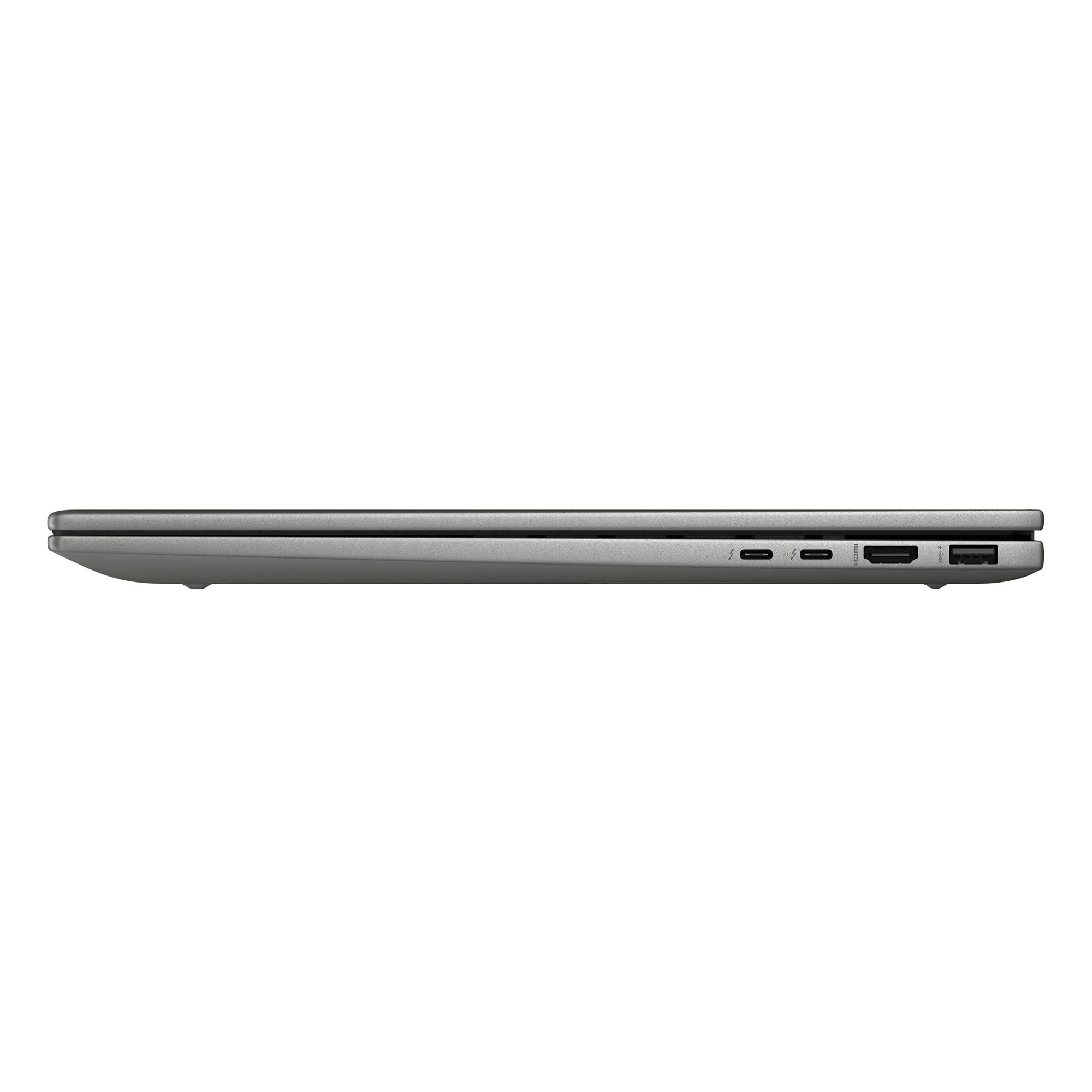 Alt View 4. HP - 17-CW1010NR 17.3" Multitouch Laptop Intel Core Ultra 7 155H With 16 GB DDR5 Intel Arc Graphics 1TB SSD Windows 11 Home - Mineral silver.