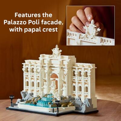 LEGO Architecture Trevi Fountain Building Set for Adults 21062 LEGO Architecture Trevi Fountain Building Set for Adults 21062