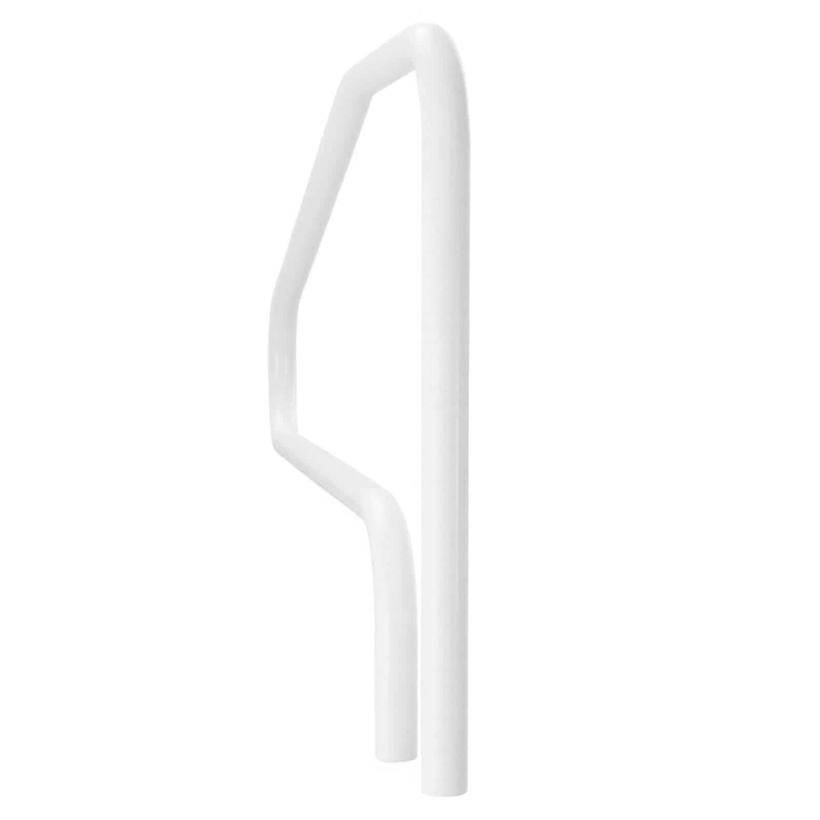 Alt View 5. VEVOR - Pool Rail, 48 x 32 inch Pool Handrail, 220 lbs Load Capacity Heavy Duty Stainless Steel Swimming Handrail - White.