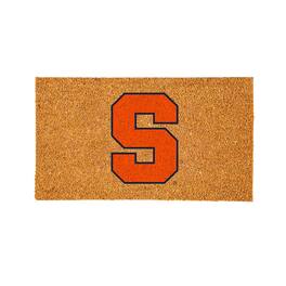 Evergreen Enterprises - Syracuse Orange 28" x 16" Logo Turf Mat - Multicolor