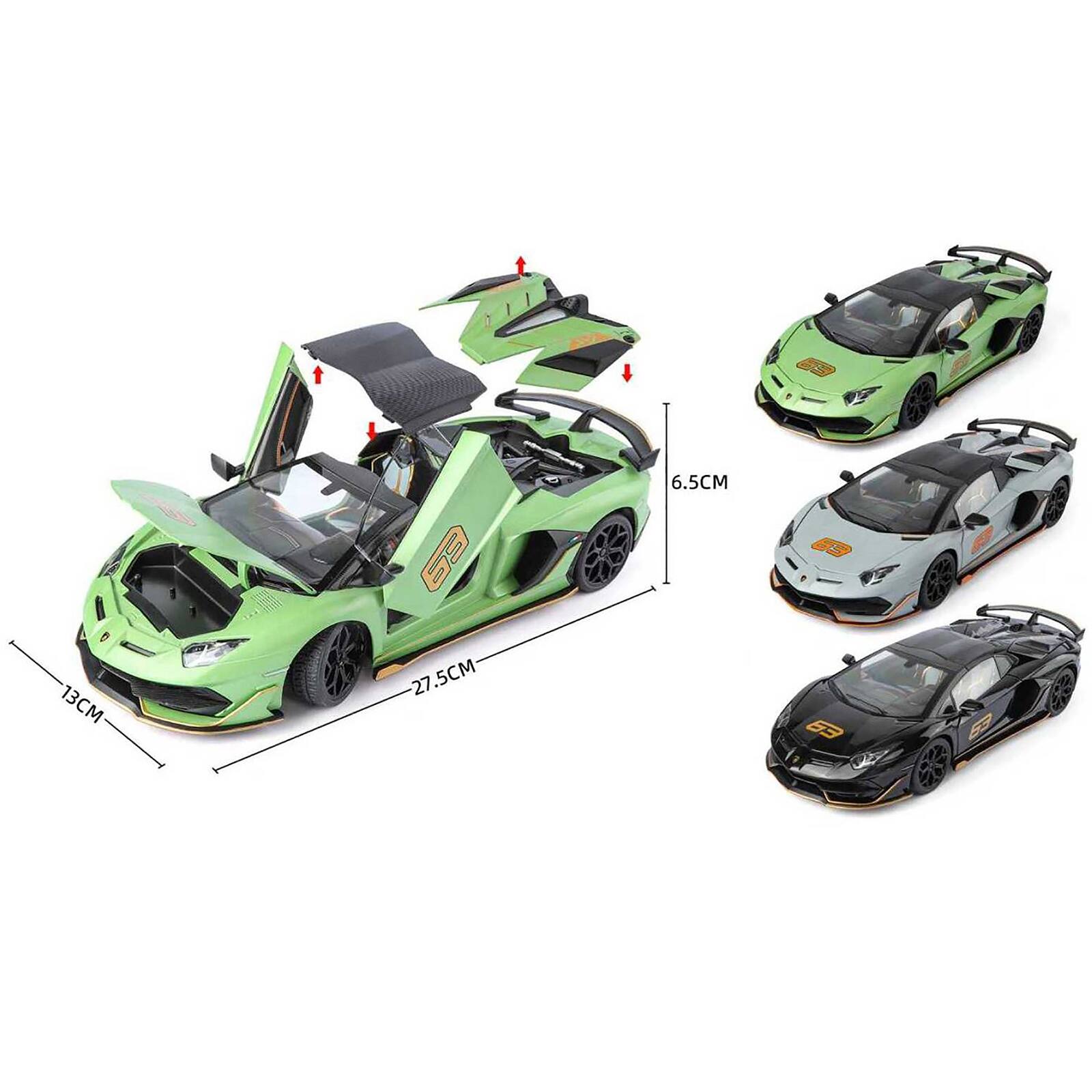 13CM  
27.5CM  
6.5CM  
63