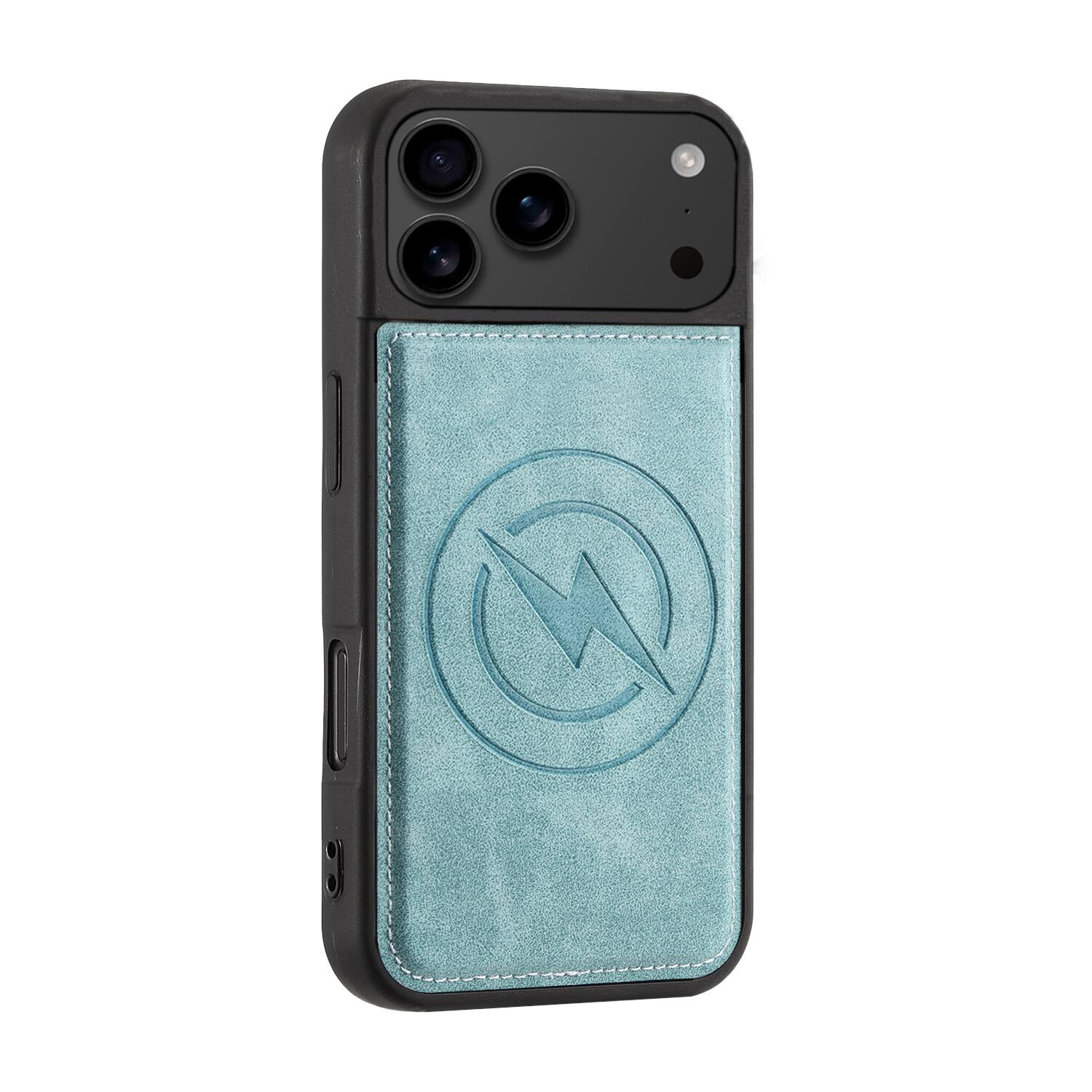Alt View 3. Dteck - For Apple iPhone 17 Pro Wallet Case,2-in-1 Magnetic Detachable PU Leather Wallet Flip Stand Card Holder TPU Inner Cover - Mintgreen.