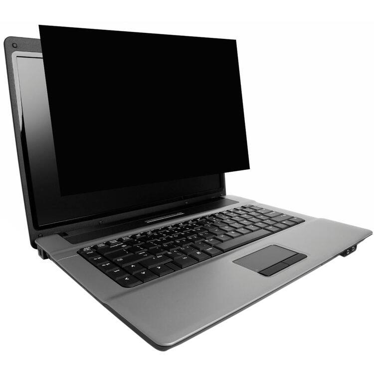 Left. Kensington - Kensington High Clarity Privacy Screen Filter for Laptops 14.0" (16:9) - For 14" Widescreen Notebook - 16:9 - Scratch.