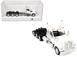 HO Logistics Replicas - Kenworth W990 3-Axel Day Cab White 1/87 (HO) Scale Plastic Model Car by HO Logistics