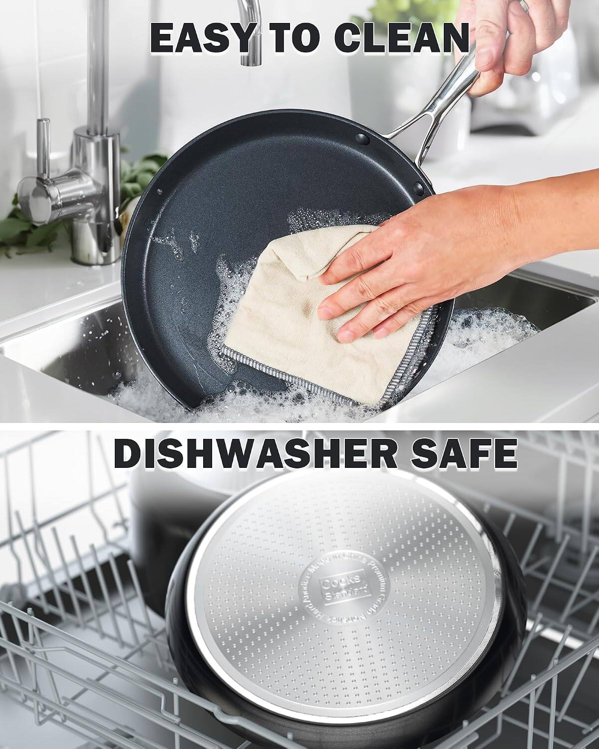 EASY TO CLEAN  
DISHWASHER SAFE