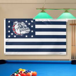 WinCraft - Gonzaga Bulldogs Deluxe Stars & Stripes 3' x 5' Flag - Multicolor
