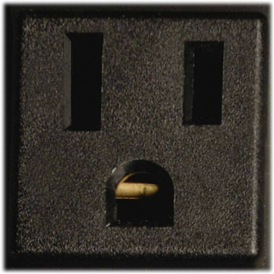 Alt View 4. Tripp Lite - Tripp Lite by Eaton PDU 1.4kW Single-Phase Switched PDU - LX Interface 120V Outlets (16 5-15R) 10 ft. (3.05 m) Cord with - Black.