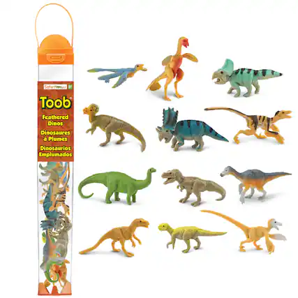 etaniitd.com
Safari Toob Feathered Dinos
Dinosaures à Plumes
Dinosaurios Emplumados