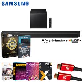 Samsung - 5.1.2 ch. Q-series Dolby Atmos Soundbar System (2026) + 26 Month Extended Warranty Protection Bundle