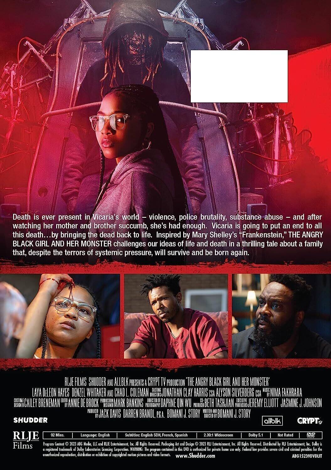 Alt View 1. The Angry Black Girl and Her Monster   - DVD.